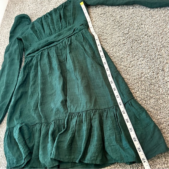 Lovely Day Hunter Green Dress - Picture 5 of 8